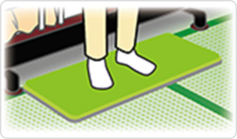 ダイヤストップマット